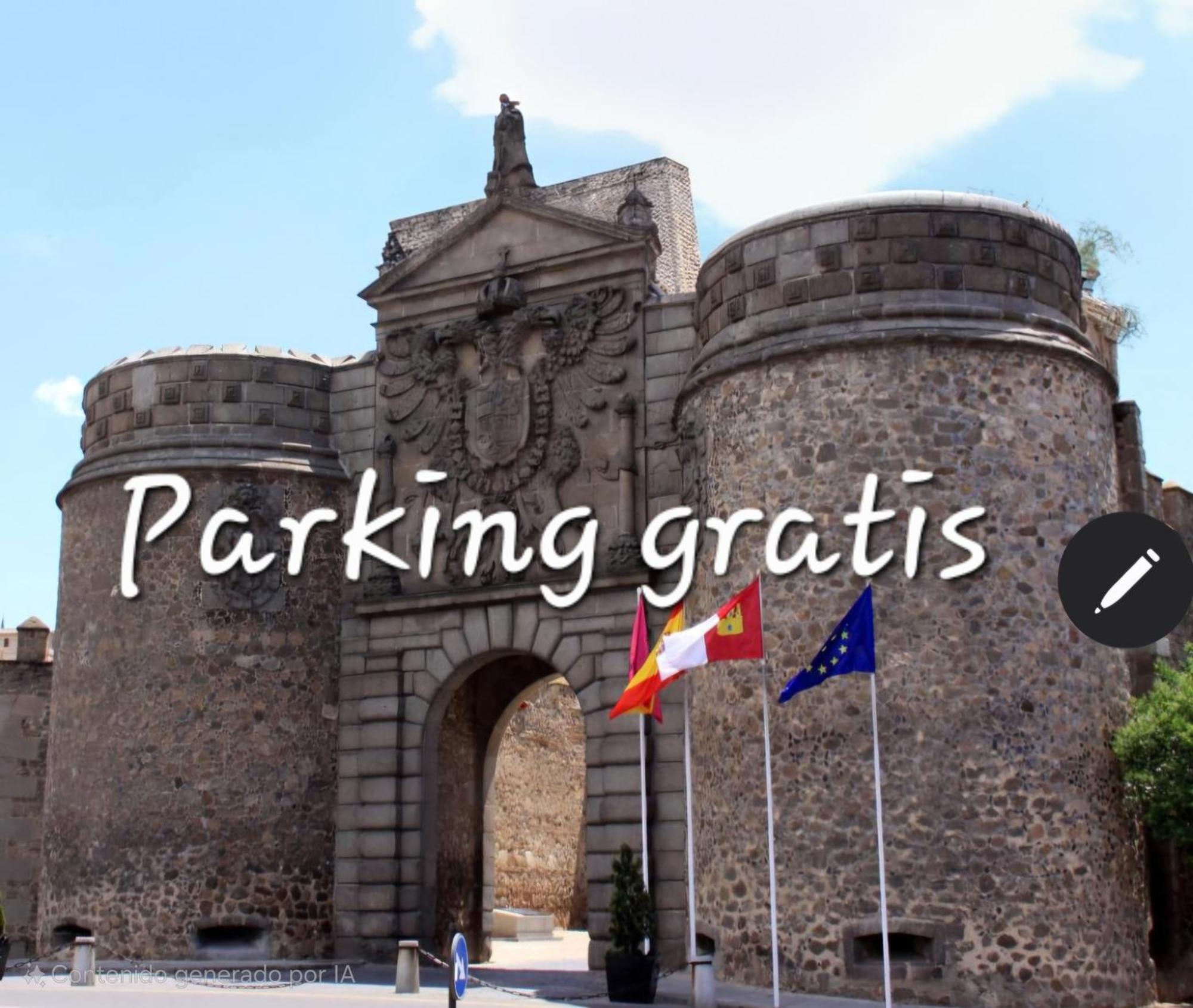 Puerta De Bisagra-Parking Gratis- Con 2 Habitaciones Toledo Exterior photo